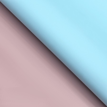 Matte film for flowers, double -sided, "aura", blue - bronze, 57 cm x 5 m-3