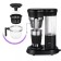 Kofemashin KitFort KT-7141, 600/120 W, 50 g, 0.45 l, black