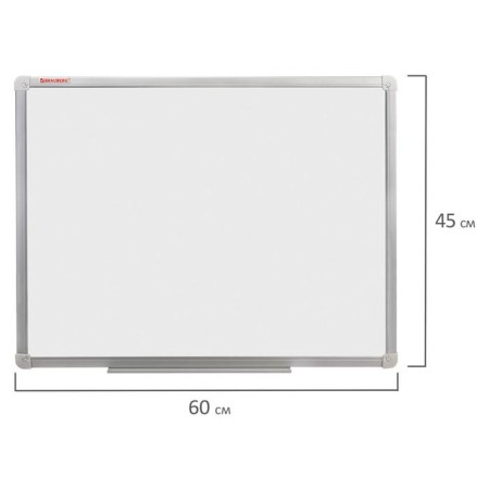 Board Magnetic Marker Standard, 45 x 60 cm, aluminum frame, warranty of 10 years-7