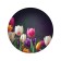 Pareo and beach rug "Spring tulips", d = 150 cm