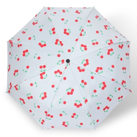 Automatic umbrella "Summer Fruit", windproof, 3 additions, 8 spokes, r = 48 cm, color mix-7
