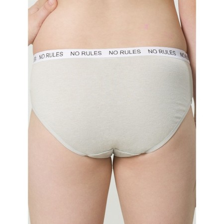 Panties for girls, height 98 cm, light gray, lilac, black, 3 pcs-2