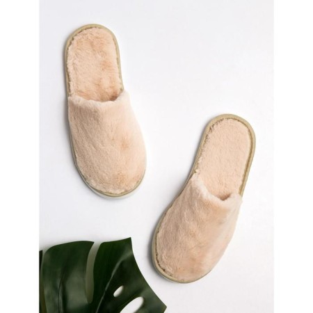 Women's slippers amarohome, size 36-38, beige color-5
