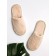 Women's slippers amarohome, size 36-38, beige color
