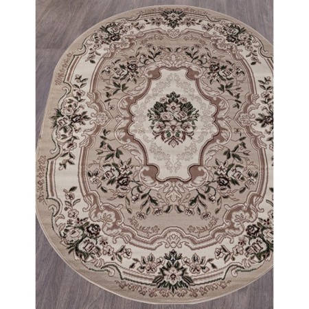 Oval Merinos Gavana carpet, size 150x300 cm, color Beige-1