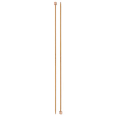 Sleeps are straight, bamboo, 2.50 mm/33cm, 2 pcs-1