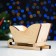 New Year. Wooden Kashpo 20 × 12 × 13 cm "Sanka", naturally give beautifully