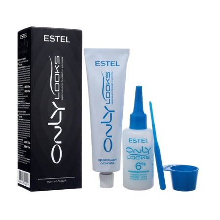Eyebrow and eyelashes Estel Only Looks tone No. 601, black-1