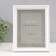 Photo frame Plastic "Gala" 15x20 cm, white (plastic screen)