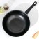 LITE, D = 28 cm, plastic handle, anti-stick coating, black color, black