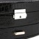 Casket to the leatherette to jewelry "Black gloss" 20x15x11 cm