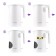 Electric KitFort KT-6185 kettle, 1.7 l, 2200 watts, white
