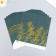 Scrapbooking paper gold "plant" density 180 g 15.5x17 cm