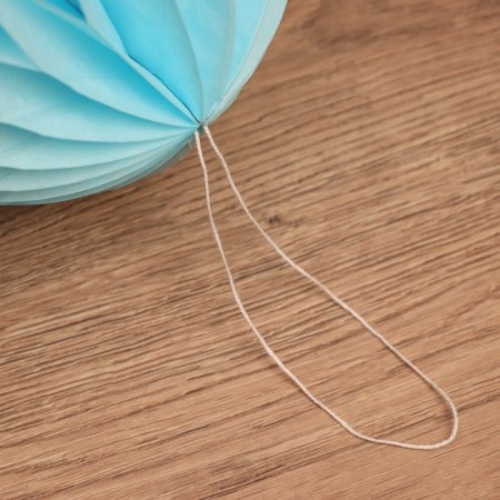 Ball paper decorative, diameter 20 cm, col. blue-1