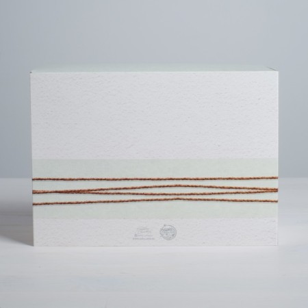 Gift folding box, packaging, “eco style”, 25 x 18 x 10 cm-2