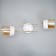 Jina chandelier 2XE27 40W white-gold 65x25x25 cm Bayerlux