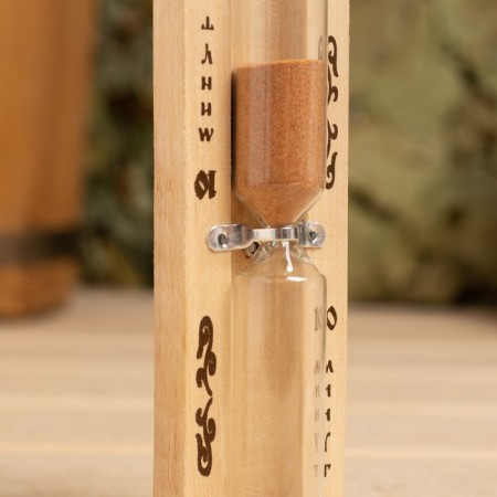 Sanding clock for a bathhouse and sauna of the CPS-1g (10 min), in a cardboard box-2