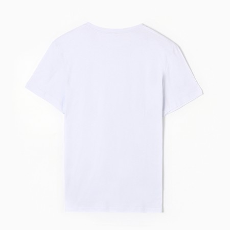 T -shirt male, white color, size 52-7