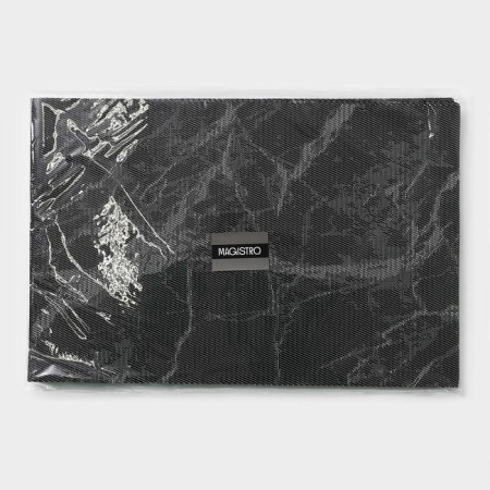 Serving napkin on the Magistro “Marble” table, 45 × 30 cm, gray color-5