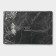 Serving napkin on the Magistro “Marble” table, 45 × 30 cm, gray color