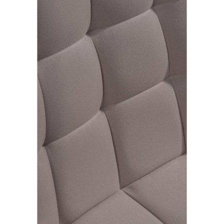 SHEET on a metal frame Chelsea Metal/velor, black/latte 50x60x80 cm-5