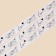 Satin tape, gift packaging, love, white, 2 cm x 22.5 m