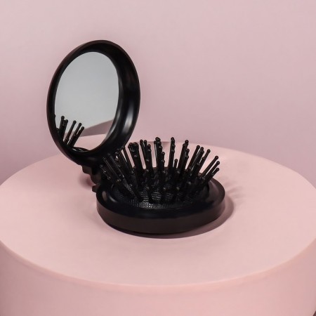 The comb is massage, folding, with a mirror, D = 6.5 cm, Mix drawing-5