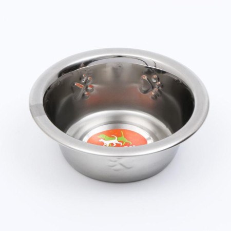A set of 2 relief bowls on a stand, 2 x 240 ml-3
