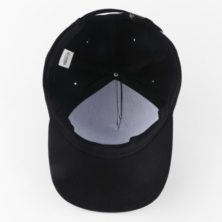 Male cap "anime", black color, rr 56-5