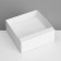 Standing for jewelry "Casket" 12 seats, 14.5 × 14.5 × 6 cm, white color