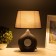 Table lamp "Angelica" 1x40W E14 Black 22x22x32cm