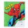 A notebook in a cage 18 sheets, 4 types of mix, cover coated paper, spider-man