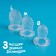 A set of interchangeable nets for the nibler, silicone, set of 3 pcs., Sizes s, m, l