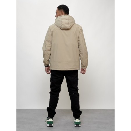 Male spring jacket, size 58, beige color-7