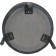 Puff "Charlie 3", 400 × 400 × 450 mm, velor urban 8, dark gray color