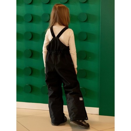 Semi -combinezone children, height 98 cm, black color-2