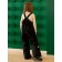 Semi -combinezone children, height 98 cm, black color