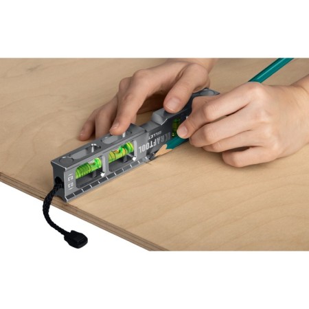 Magnetic level Kraftool Billet 34790, 4 eye, 0.3 mm/m, 200 mm-4