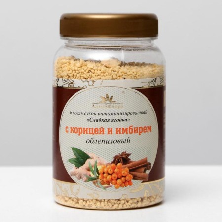 Kisel "Altaiflora" sea buckthorn with cinnamon and ginger, 250 g-3