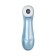 Vacuum-wave contactless stimulator of the Satiffyer Pro 2, 15 cm, silicone, silver color, blue