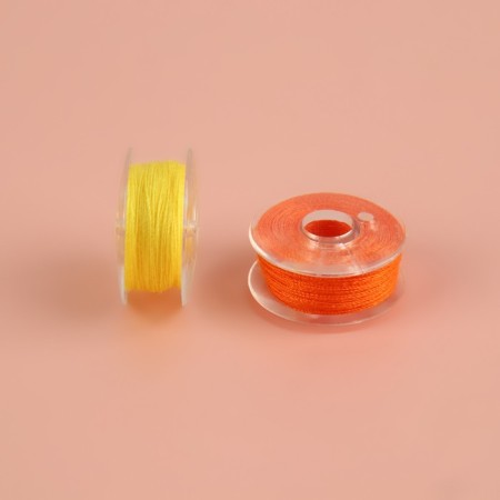 A set of rumps with threads, in the organizer, d = 20 mm, 25 pcs, color colorful color-3