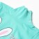 Turtleneck for girls, menthol color, height 92 cm