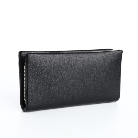 Women's wallet with lightning, black color-1