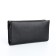 Women's wallet with lightning, black color