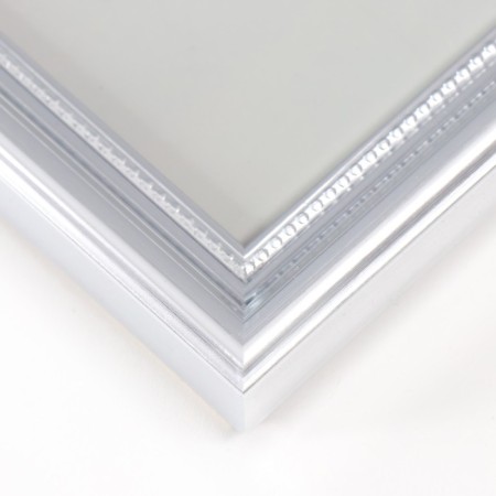 Photo frame Plastic "Gala" 21x30 cm, silver (plastic screen)-2