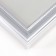 Photo frame Plastic "Gala" 21x30 cm, silver (plastic screen)