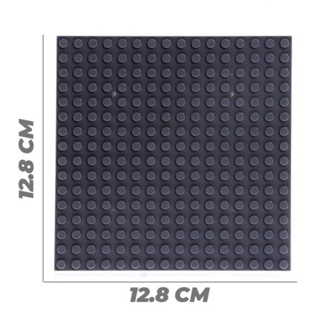 Offer plate for designer, 12.8 × 12.8 cm, gray color-1