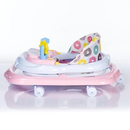 Walks Jolly Walk BW120, 6 wheels, with light -and -music effects, pink color-2