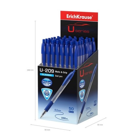 Handle Automatic Erichkrause U-209 Classic Matic & Grip 1.0, Ultra Glide Technology, Blue Blue-4