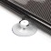 Car curtain for glass, sliding 40 × 125 cm, black color